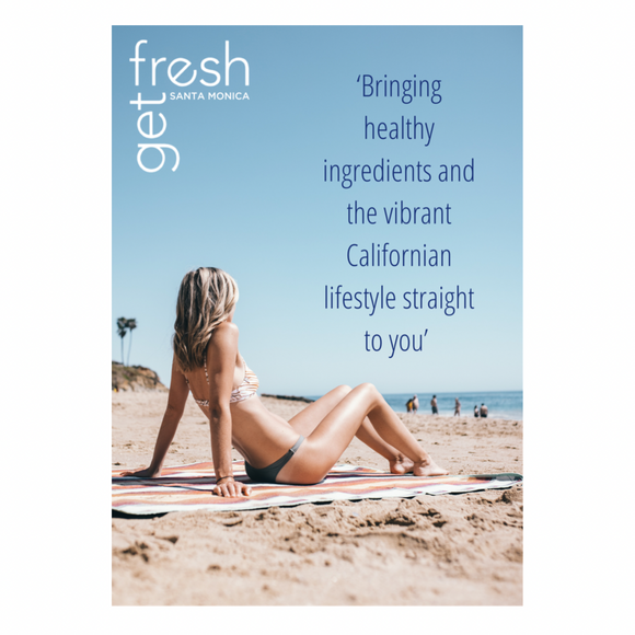 A3 Poster - Get Fresh Beach Lifestyle