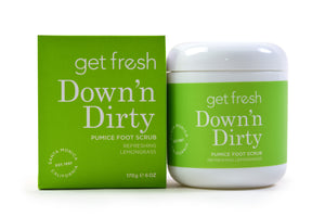 Get Fresh - Down 'n' Dirty Lemongrass Foot Scrub - Get Fresh UK