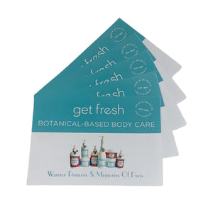 Get Fresh Bodycare Retail Product Flyer x25