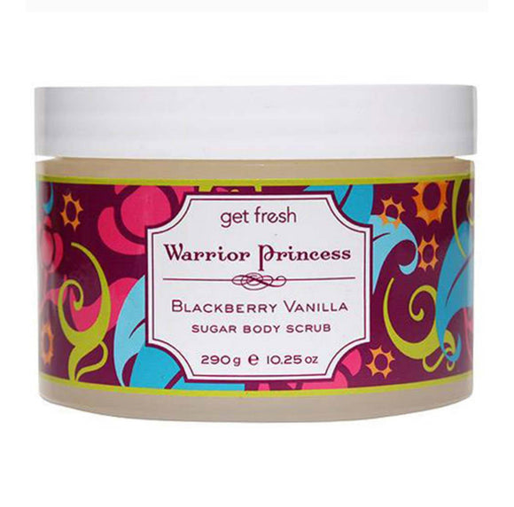 Warrior Princess Sugar Body Scrub - Blackberry Vanilla 290g